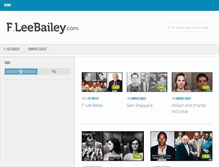 Tablet Screenshot of fleebailey.com